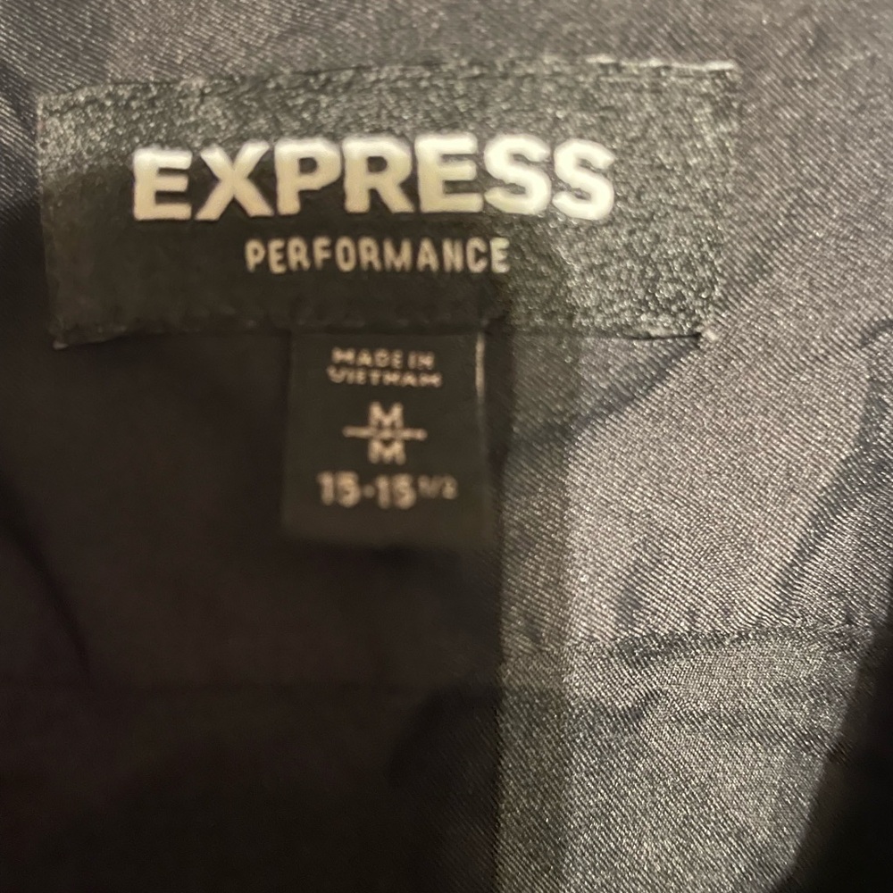 Express Men's Black Button-Up Jacket - Picture 3 of 3